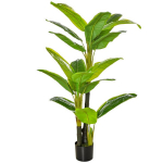 dirbtiniai augalai 150 cm dirbtiniai augalai vazonuose dirbtinis bananų medis dirbtinis augalas dirbtinis medis kambarinis augalas dekoratyvinis augalas biuro augalas plastikinis vazonas vidaus patalpoms