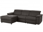 Trivietė sofa Loft Tanaro, ruda