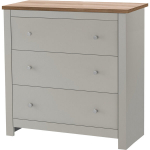 Komoda Notio Living Emerald, ruda/smėlio