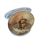 Suvenyrinė moneta BitCoin