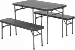 Turistinis baldų komplektas Coleman Pack Away, 61x102x70 cm, pilkas