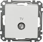 Schneider Electric Sedna praeinamas TV lizdas 7 dB, baltas