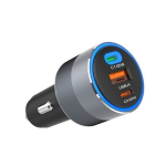 FORCELL F-ENERGY Alu - car charger 85W PD+QC4.0+SAM SFC2.0, 2xUSB C+USB A