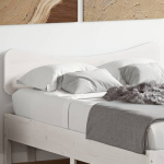 Galvūgalis, baltos spalvos, 135cm, pu&scaron;ies medienos masyvas