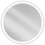 Vonios veidrodis Mexen Oro su LED ap&scaron;vietimu ir apsauga nuo rasojimo, 90 cm, sidabrinis