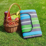 Pikniko antklodės kilimėlis su juostelėmis 200 x 150 Promis KP200PZ