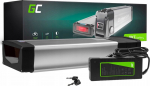 Baterija su įkrovikliu elektriniam dviračiui Green Cell 48V Li-Ion E-Bike Battery, 20Ah