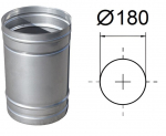 Dūmtraukio vamzdis. L-250 mm. D-180 mm.