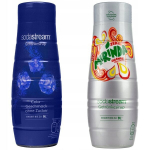 Sirupas "SodaStream Cola" be cukraus 440ml+Mirinda be cukraus 440ml