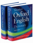 Shorter Oxford English Dictionary 6th Revised edition