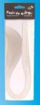 Juostelės kvilingui 5mmx50cm baltos 100vnt - Hobby Gallery