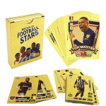 Futbolo kortelių rinkinys - World Football Stars (Golden Edition), 30vnt.