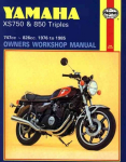 Yamaha XS750 & 850 Triples (76 - 85) Haynes Repair Manual Revised edition