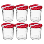 Konservavimo stiklainiai, 6 vnt., 280 ml