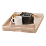 Indies medinis padėklas, 2 lėk&scaron;tės