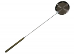 Laužavietės keptuvė Dangrill 86789, 22.5 cm, sidabrinės spalvos