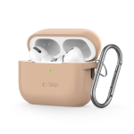 TV laikiklis TECH-PROTECT SILIKONINIS KABLIUKAS APPLE AIRPODS PRO 1 | 2 CAFE LATTE
