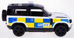 Land Rover Defender 90 Policijos Modelis 1:36 Kinsmart