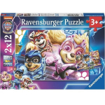 Puzzle 2 x 12 gabalų: Nelaimėlius komanda, Pat'Patruliu (Paw Patrol)