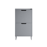 Siaura Batų spinta su 2 skyriais Batų lentyna auk&scaron;ta batų lentyna FSR151-HG