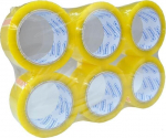 Skaidri lipni juosta 48mmx60m, 6 vnt.