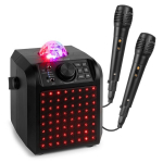 Karaoke garsiakalbis KAR55B su LED Jelly Ball Black