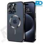 MD blue MagSafe silikoninis dėklas Samsung S24 juodas