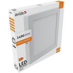Avide LED Lubinis &scaron;viestuvas 18W 4000K Square ALU