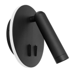 Sieninė Lempa Toolight App1614-1W Black