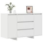 &Scaron;oninė spintelė Balta 120x41x75 cm I&scaron; inžinerinės medienos