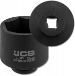 JCB giluminis smūginis &scaron;e&scaron;iakampis lizdas 3/4", 68 mm