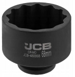 Jcb 12-kampė smūginė mova 3/4", 68 mm