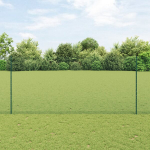 Tvorų stulpeliai 5 vnt U-kanalo Žalia 140 cm Plienas