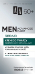 Dieninis kremas AA Men Advanced Care Repair 60+ nuo rauk&scaron;lių, maitinamasis, 50 ml
