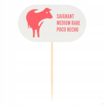 Mėsainių paplotėliai Medium Rare 8 cm 100 vnt., Mėsainių paplotėliai Medium Rare 8 cm 100 vnt.