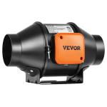 Ortakių ventiliatorius Vevor VV-GDFJ-EC4, 10 cm