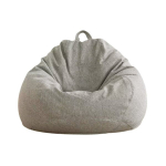 AD.CON Pupų mai&scaron;as su EPS karoliukų užpildu Puff Relax fotelis Sėdynės pagalvėlė Grindų pagalvėlė Pupų mai&scaron;as 90x110x50cm 250L &Scaron;viesiai pilka