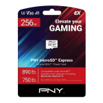 Pny Microsdxc Express 256gb Uhs-i U3 V30 A1 890mb/s kortelė