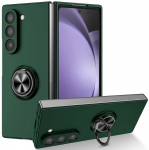 &bdquo;Fashion&ldquo; Kickstand kieto plastiko dėklas - žalias (Galaxy Fold7)