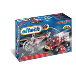 Gaisenos konstruktorius gaisrininkai i&scaron; plieno sidabro/raudonos - EITECH - 192 dalys