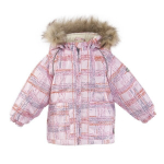 Huppa Vaikų žieminė striukė VIRGO, light pink pattern