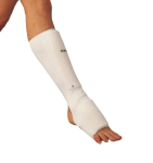 Kojų, blauzdų apsaugos su pėda KWON elastinės, baltos XS-XL