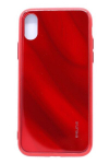 Evelatus dėklas skirtas iPhone X/XS, Raudona