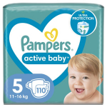Sauskelnės Pampers Active Baby Mega Pack 5 dydis, 11-16 kg, 110 vnt.