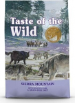 Taste of the Wild Sierra Mountain sausas begrūdis &scaron;unų maistas su ėriena,5,6 kg