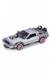 Back to the Future III - Delorean Time Machine Diecast Metal, 1:24 Scale