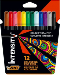 BIC Color Up Smailinimo Pie&scaron;tukai - Assortinės Spalvos, 12 vnt. Kartoninė Dėžutė