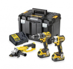 Akumuliatorinių įrankių rinkinys DeWalt DCK383P2T-QW