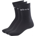 Kojinės sportui vyrams Reebok active core mid crew GH0331, 3 poros, juodos, 37-39