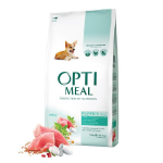 Optimeal&trade;. Visavertis sausas maistas visų veislių &scaron;uniukams su kalakutiena, 12 kg.